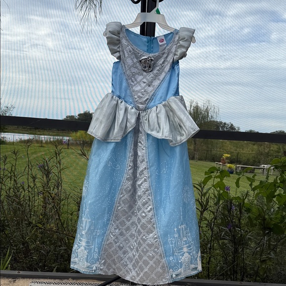 Disney Princess Cinderella Blue and Silver costume Dress up
